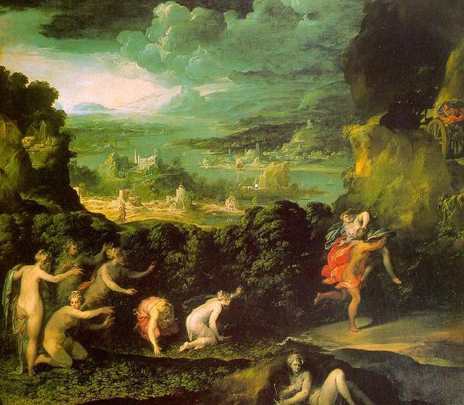 Pietro, Nicolo di The Rape of Proserpine. Germany oil painting art
